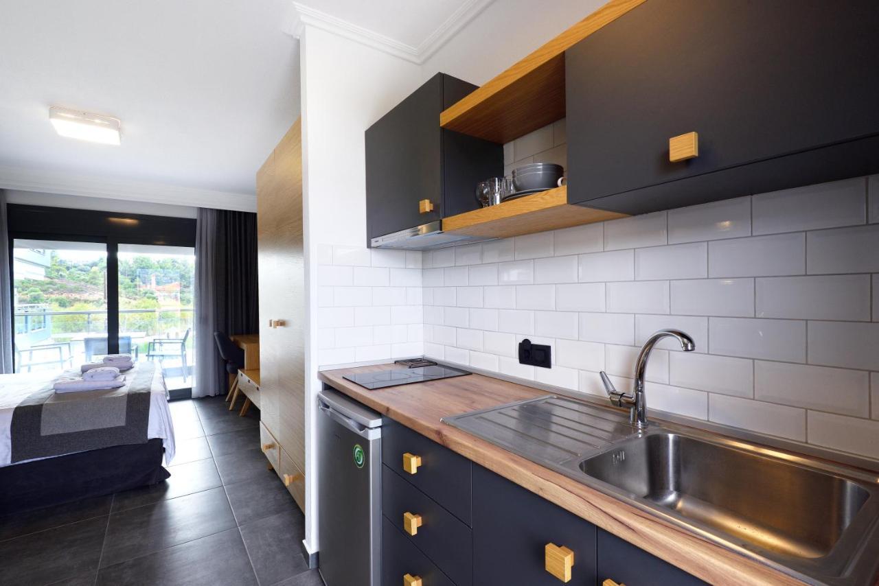 Botanica Luxury Suites Neos Marmaras Bagian luar foto